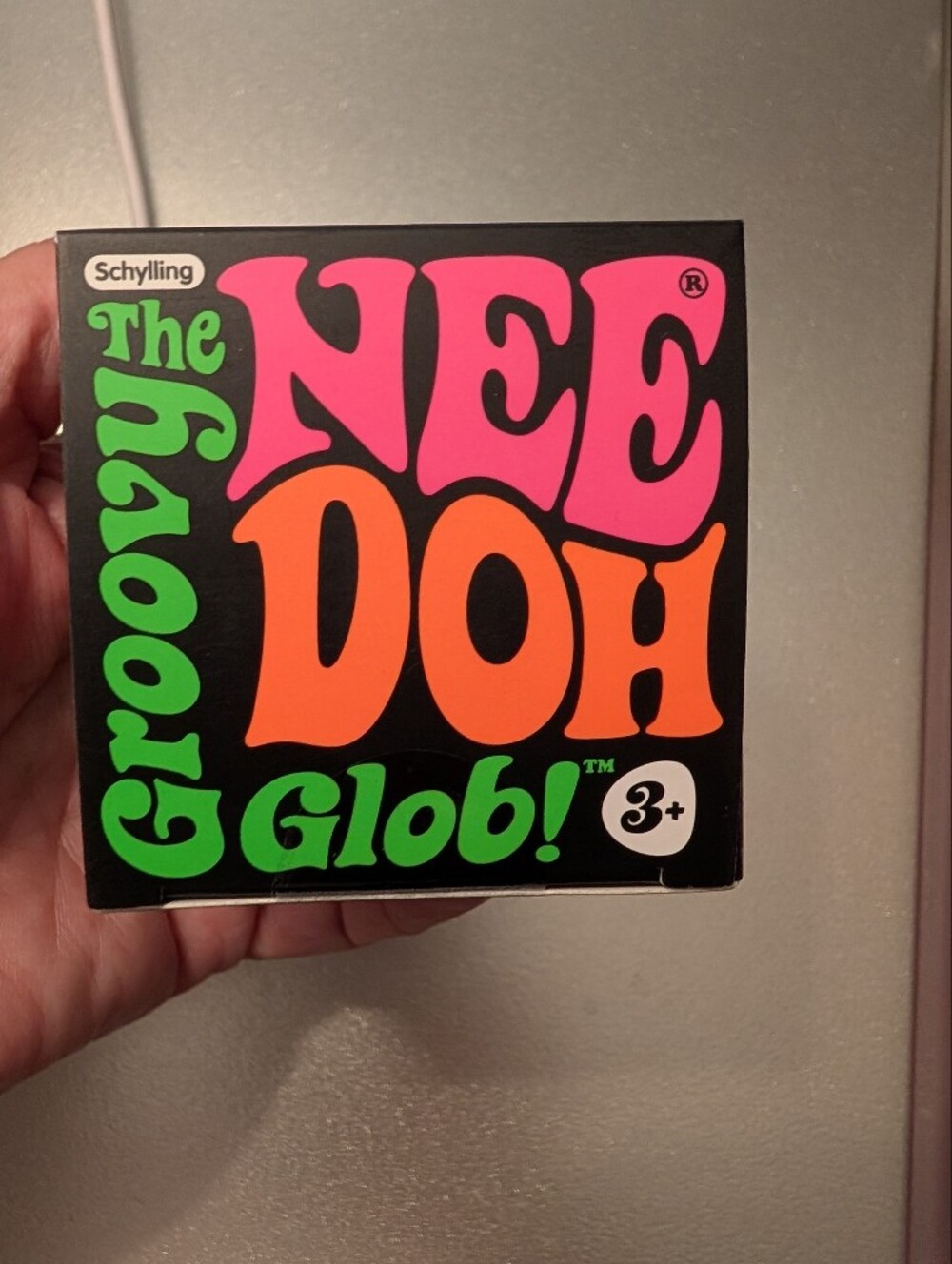 Groovy NeeDoh Glob!  Bright Pink